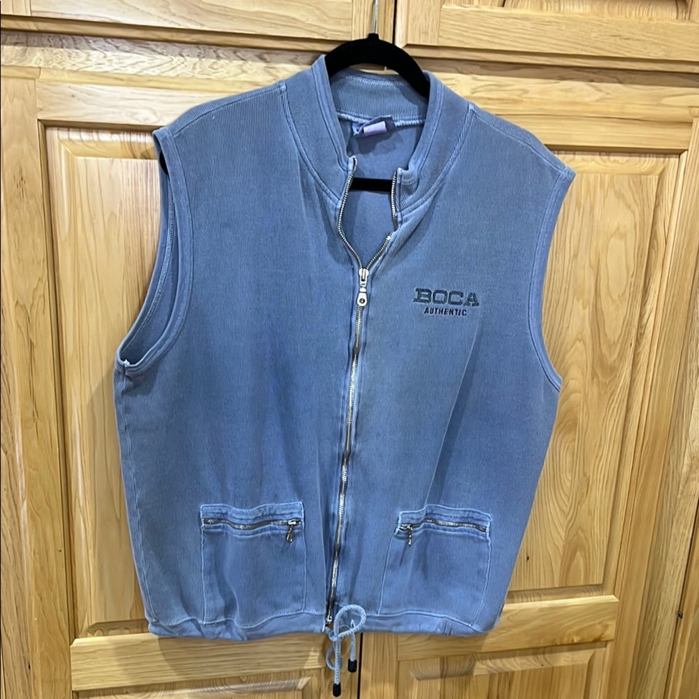 Faded Denim Boca Authentic Vest
